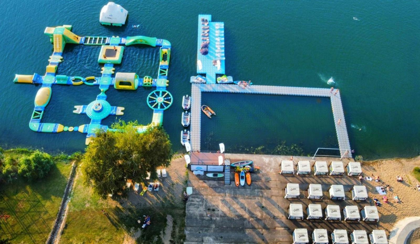 Prenociste Srebrno Jezero Hotel Veliko Gradiste Ngoại thất bức ảnh